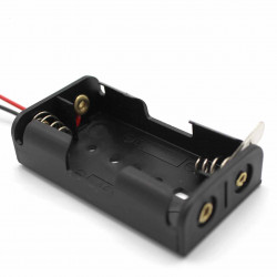 2xAA Battery holder box with knife 2xAA Battery holder box with knife