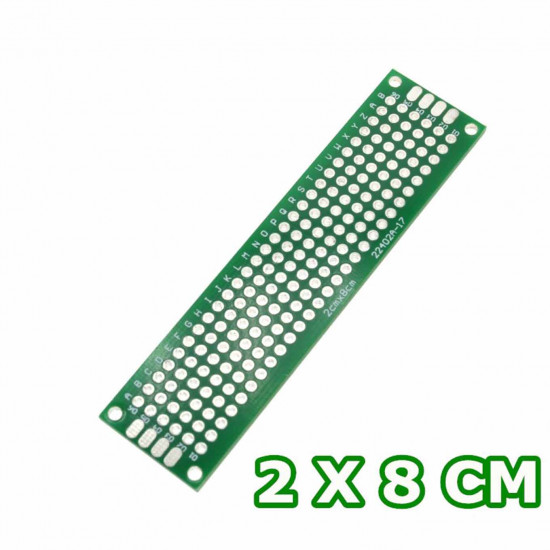 Universal PCB 2x8cm DoubleSided Universal PCB 2x8cm DoubleSided