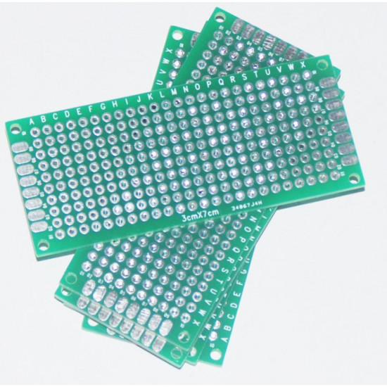 Universal PCB 3x7cm DoubleSided Universal PCB 3x7cm DoubleSided