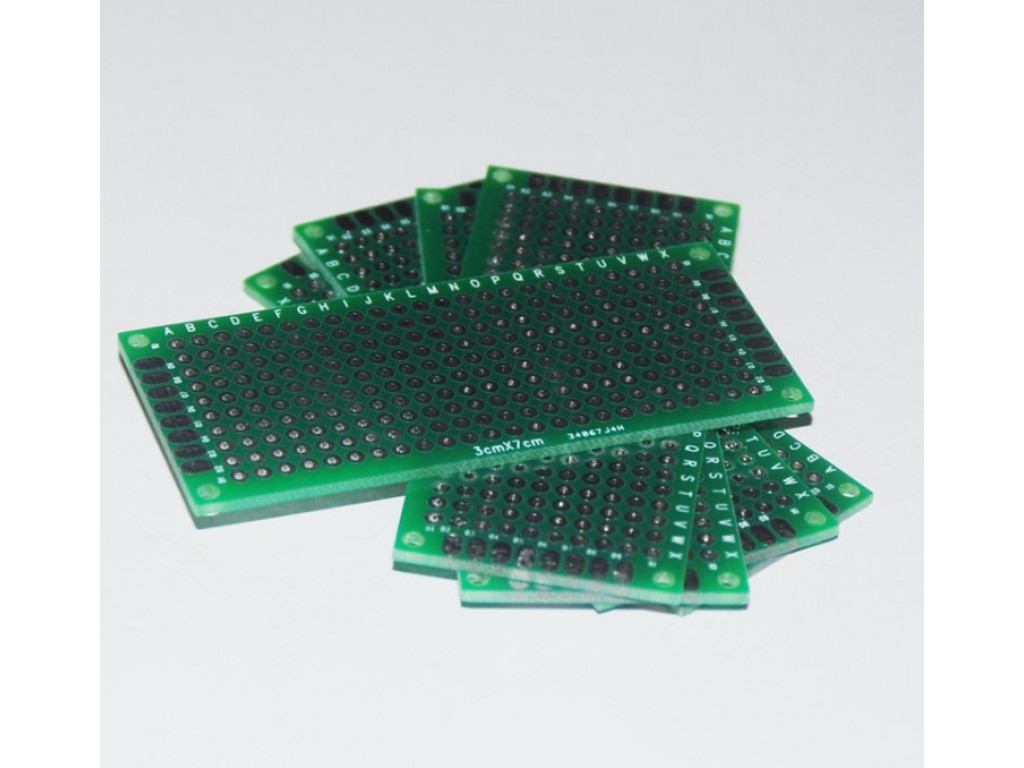 Universal PCB 3x7cm DoubleSided