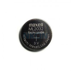 Maxell ML2032 rechargeable button cell battery Maxell ML2032 rechargeable button cell battery