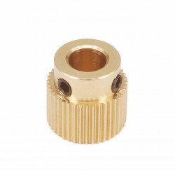 Brass Extruder Gear Brass Extruder Gear