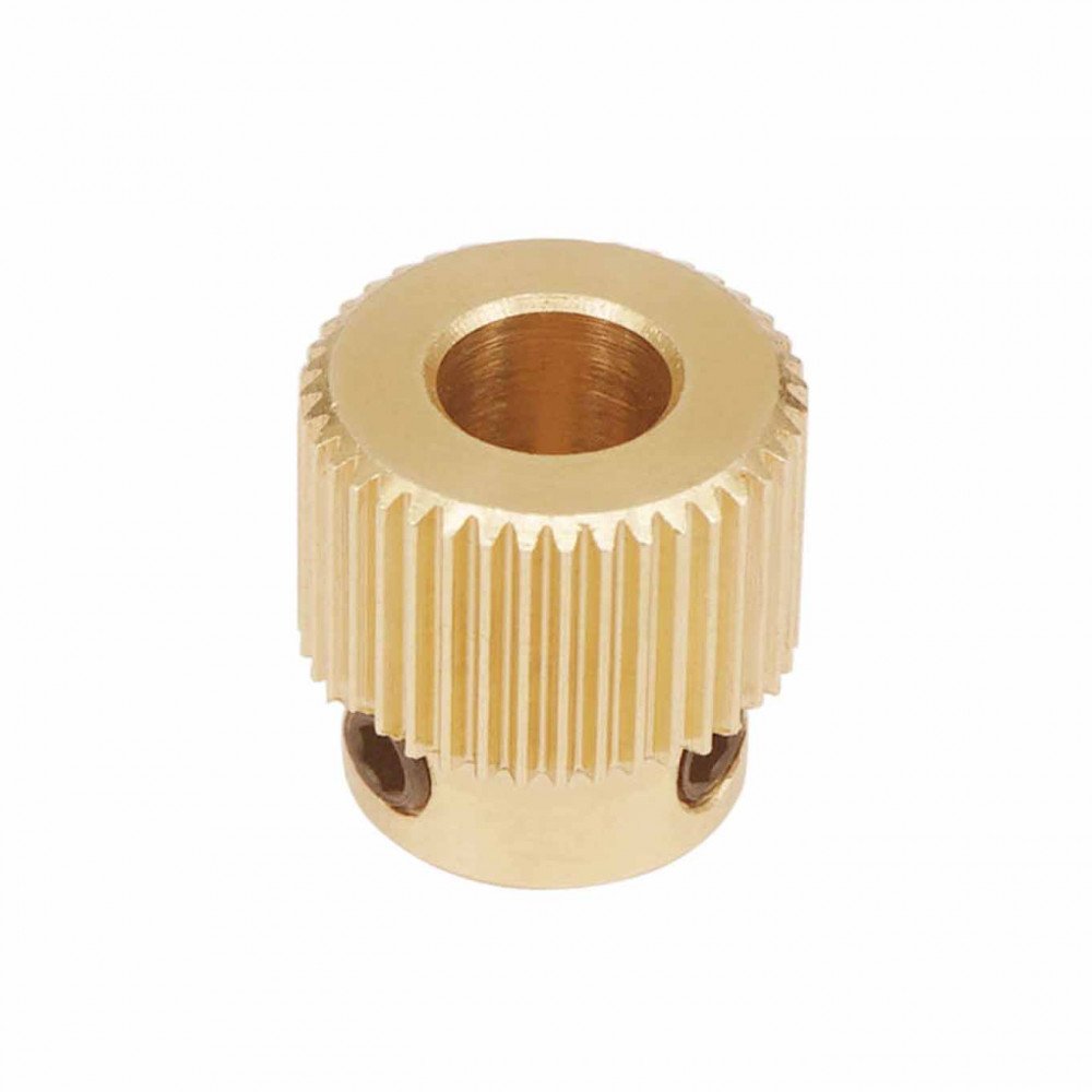Creality style 40 teeth 11mm Brass Extruder Gear 5mm inside diameter
