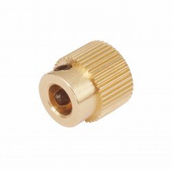 Brass Extruder Gear Brass Extruder Gear