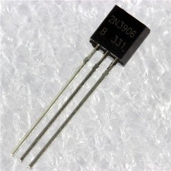 2N3906  PNP Bipolar Transistor 10-pack 2N3906  PNP Bipolar Transistor 10-pack