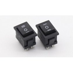 6-Terminals 3 Position ON/Off/ON KCD2-203 Boat Rocker Switch 6A/250VAC 6-Terminals 3 Position ON/Off/ON KCD2-203 Boat Rocker Switch 6A/250VAC
