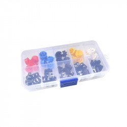Tactile Push Button with Cap (box of 25pcs)