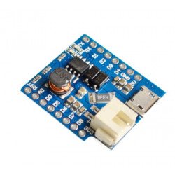 1A Battery Shield For WEMOS D1 mini single lithium battery 1A Battery Shield For WEMOS D1 mini single lithium battery