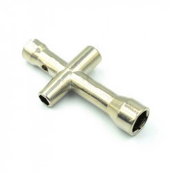 Mini Socket Wrench cross for M2, M2.5, M3, M4 nuts. Mini Socket Wrench cross for M2, M2.5, M3, M4 nuts.