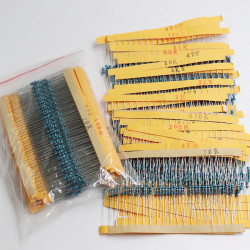 Resistor 10pack  THT Metal film 1/4W 1R~9k1 1% Resistor 10pack  THT Metal film 1/4W 1R~9k1 1%