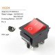 KCD4 25*31mm 6Pin Rocker Switch with Light 