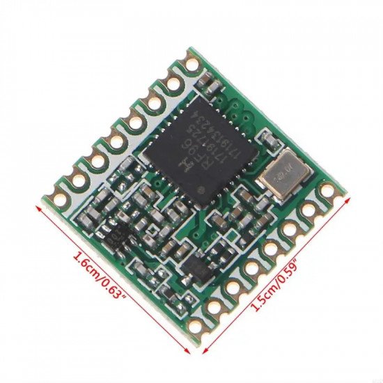 RFM95W/RFM96W/RFM98W LORA Wireless Transceiver Modules 433MHz 868MHz