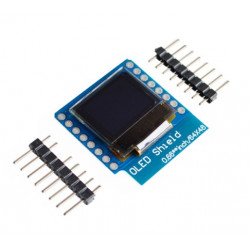 OLED Shield V1.1.0 for WeMos D1 mini 0.66inch 64X48 IIC I2C