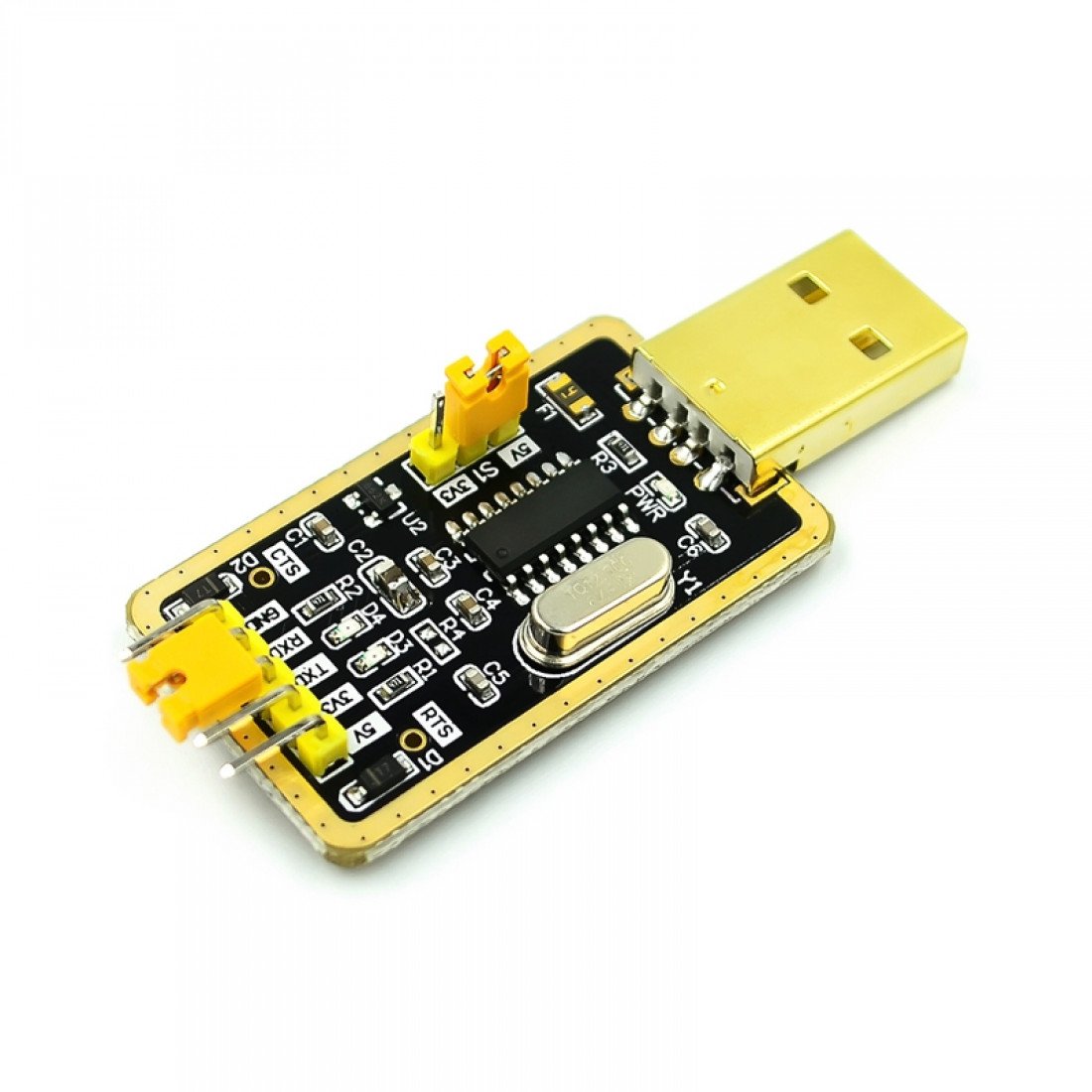 CH340G USB to Serial TTL module, 3.3 and 5V