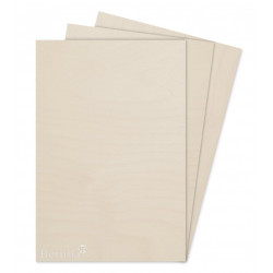 Poplar plywood 3mm A4 for laser, pyrography, craft and model making Poplar plywood 3mm A4 for laser, pyrography, craft and model making