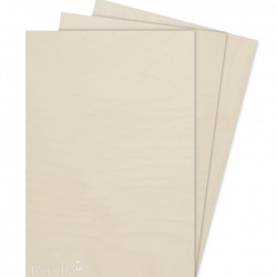 Poplar plywood 3mm A4 for laser, pyrography, craft and model making Poplar plywood 3mm A4 for laser, pyrography, craft and model making