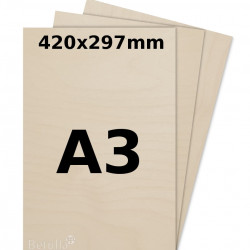 Birch plywood for laser, pyrography, craft and model making 3,4,5 and 6mm Birch plywood for laser, pyrography, craft and model making 3,4,5 and 6mm