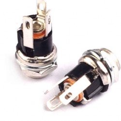 DC DC-021 Power Supply Metal Jack Socket 5.5*2.1mm