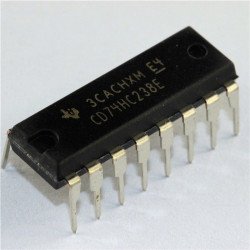 74HC238 DIP 1 of 8 Decoder/Demultiplexer 74HC238 DIP 1 of 8 Decoder/Demultiplexer