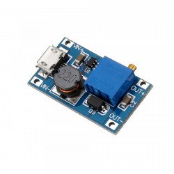 MT3608 DC-DC Step up Module with Micro-USB port MT3608 DC-DC Step up Module with Micro-USB port