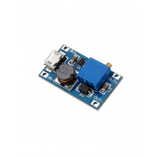 MT3608 DC-DC Step up Module with Micro-USB port