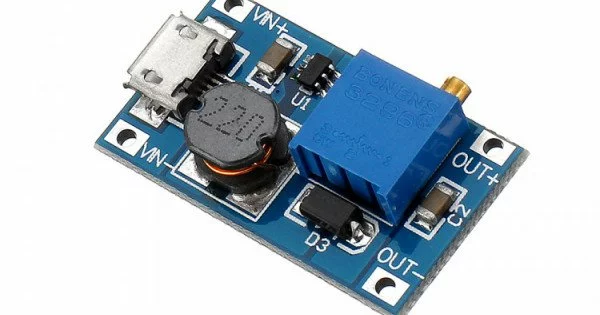 MT3608 DC-DC Step up Module with Micro-USB port