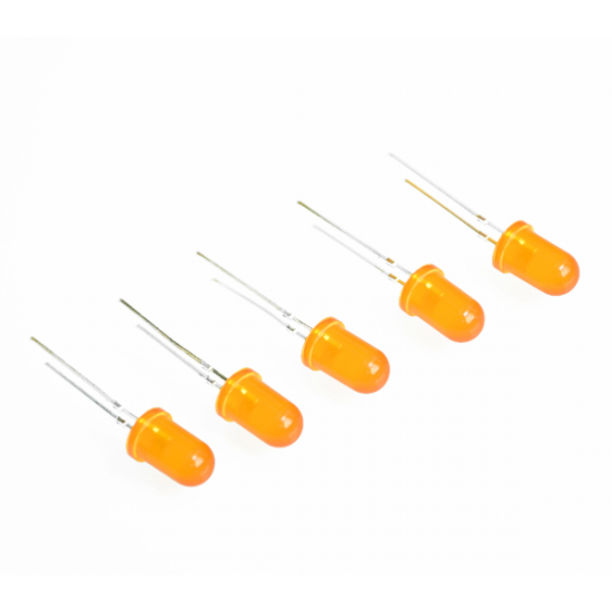 Orange LED 5mm 10pack