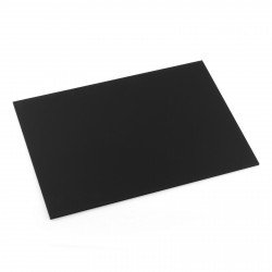 Cast Acrylic 3mm A4 Black Polycasa 3945  Cast Acrylic 3mm A4 Black Polycasa 3945