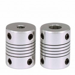 Flexible shaft coupling joint ~ Stepper Motor Shaft Connector Flexible shaft coupling joint ~ Stepper Motor Shaft Connector