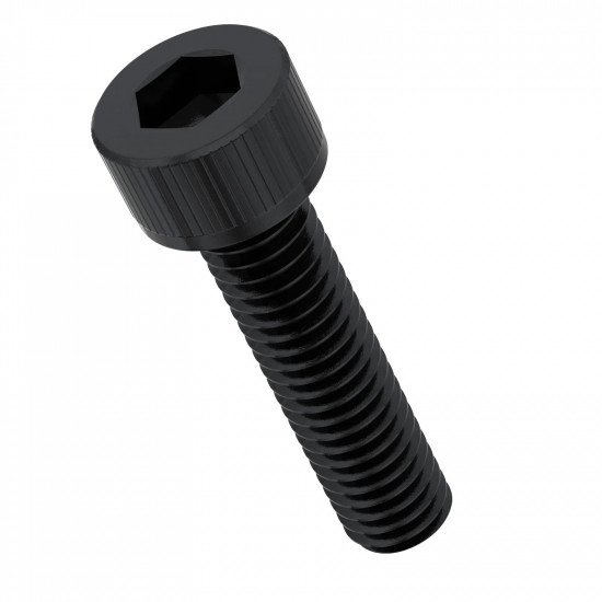 M3x30 Cap Head Screws (DIN 912) - High Tensile Steel (12.9), black. bag of 25