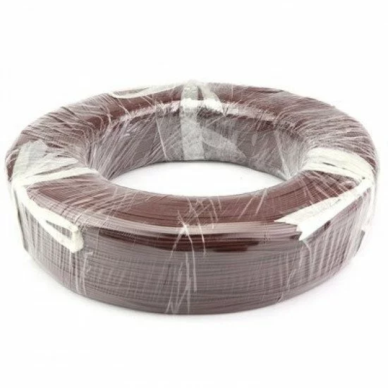 UL1007 26AWG Brown, Stranded Tinned Copper Wire