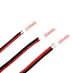 UL2468 2 Core PVC Power cable Red-Black